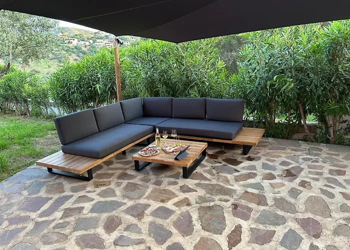 Villa Con Giardino E Spettacolare Vista Mare A